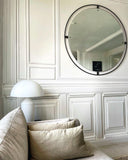 Nimbus Mirror, Ø110 - Bronzed brass