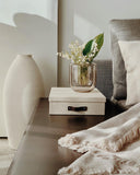 Opal Glass Vase | Small | Brown Topaz