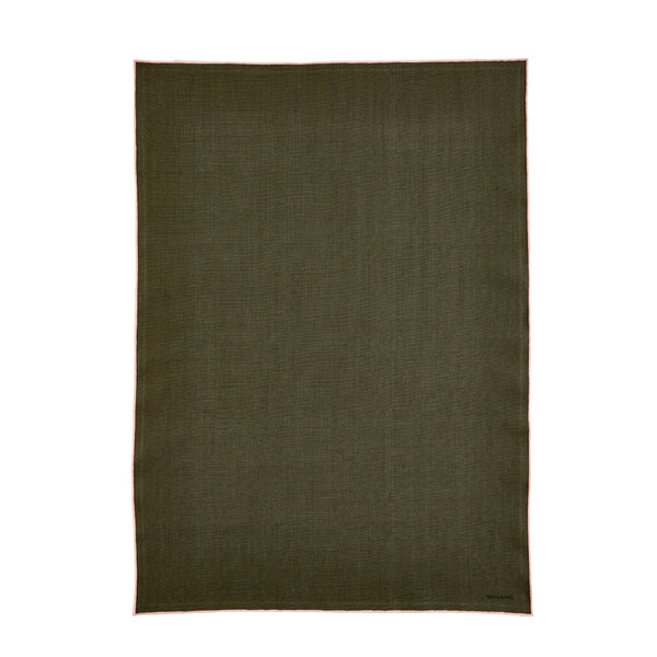 Organic by Bitz Tea Towel Olive / Rose