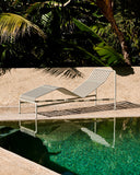 Palissade Chaise Longue - Sky Grey