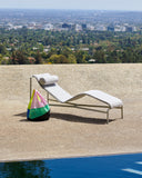 Palissade Chaise Longue - Sky Grey