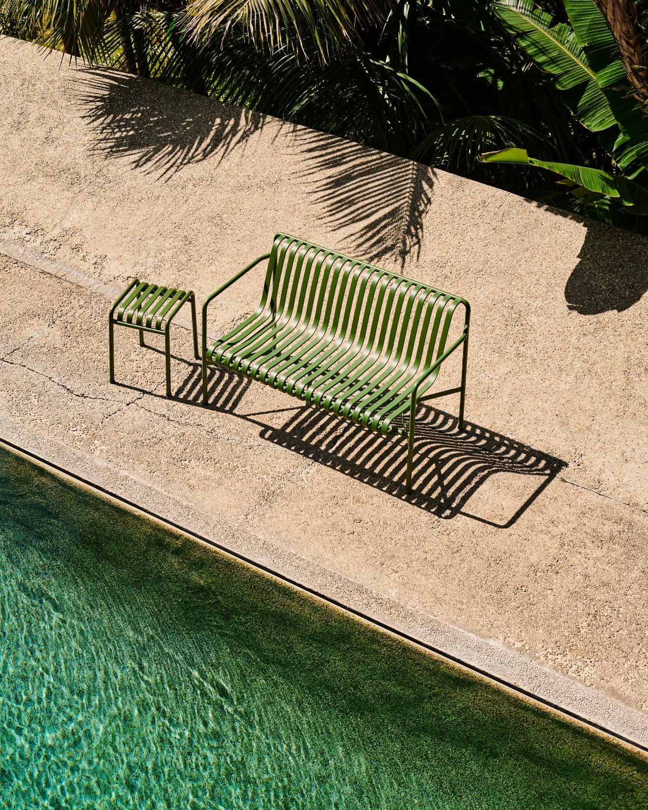 Taburet Palissade - Olive