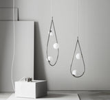 Pearls 65 Pendant - Nickel