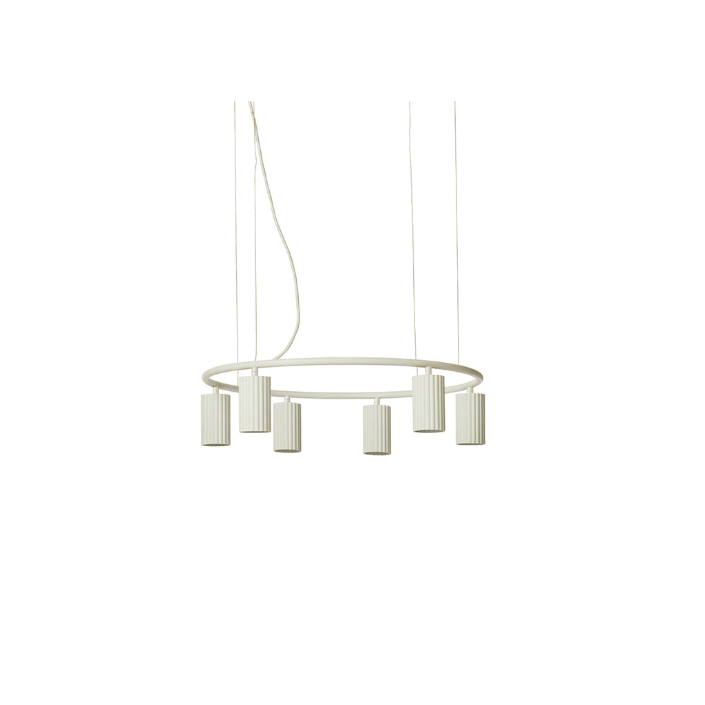 Donna Circle 60 Pendant - Linen