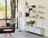 Common Paper Shade Oblong, Soft black Terrazzo floor base