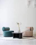 Plateau Coffee Table Round - Black