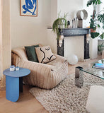 Plateau Side Table - Pigeon Blue