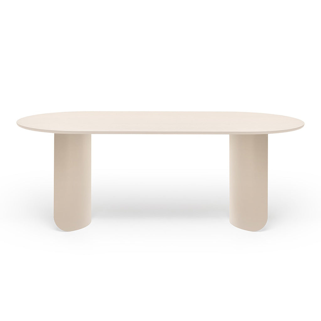 Plateau Dining Table Oval - Sand