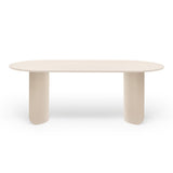 Plateau Dining Table Oval - Sand
