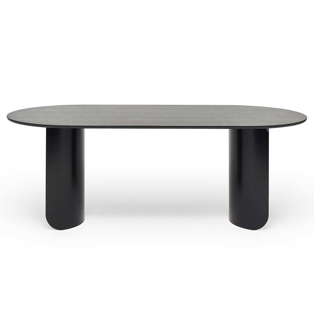 Plateau Dining Table Oval - Black