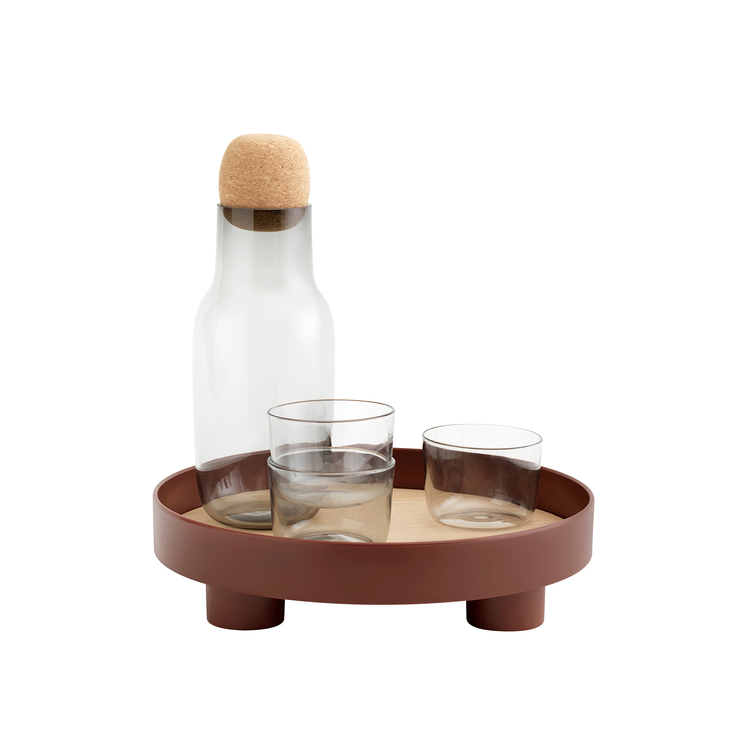 Platform Tray - Dark Red