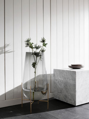 Plinth cub - Carrara
