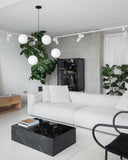 Plinth Low - Black marble marquina