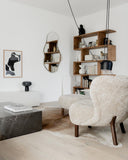 Plinth Low - Grey marble kendzo