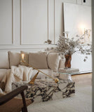 Interconnect Candle Holder - Brass