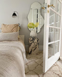 Plinth Tall - Rose marble calacatta viola