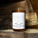 Portable Fireplace Candle