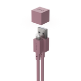 Cable 1 USB-A to Apple Lightning - Rusty Red