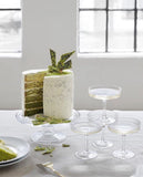 Ripple Champagne Saucers (set of 2)