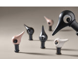 Rocks Wine Stopper - Bird, Black