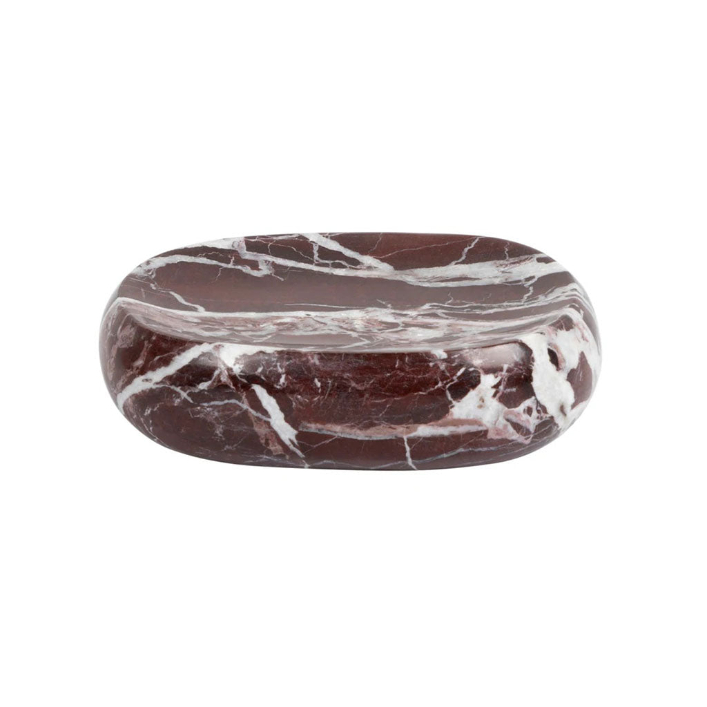 Burgundy Marble 'Classic' Soap Dish