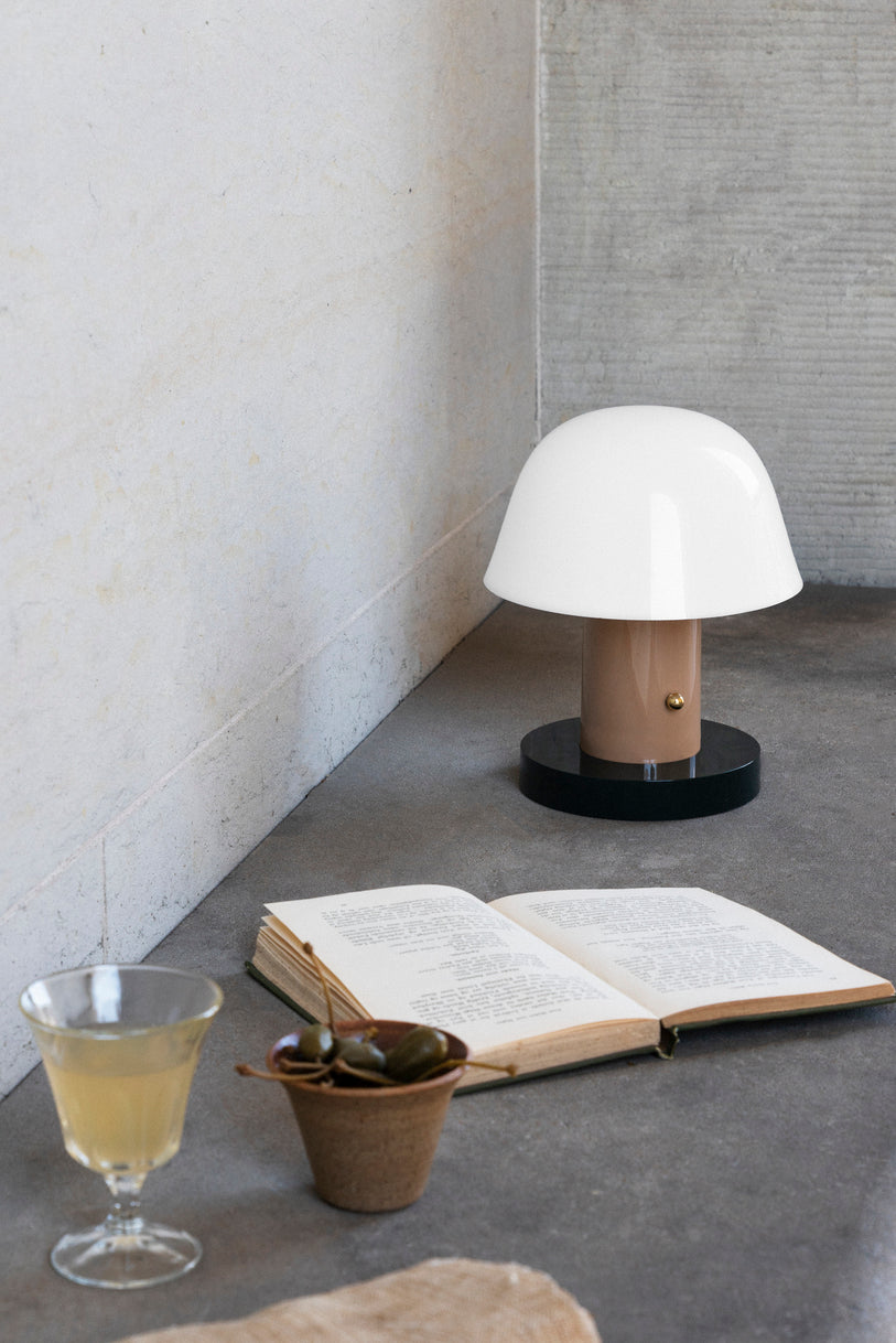 Setago Portable table lamp JH27 - Nude & Forest
