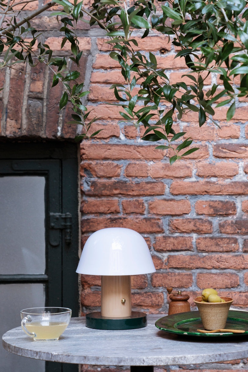 Setago Portable table lamp JH27 - Nude & Forest