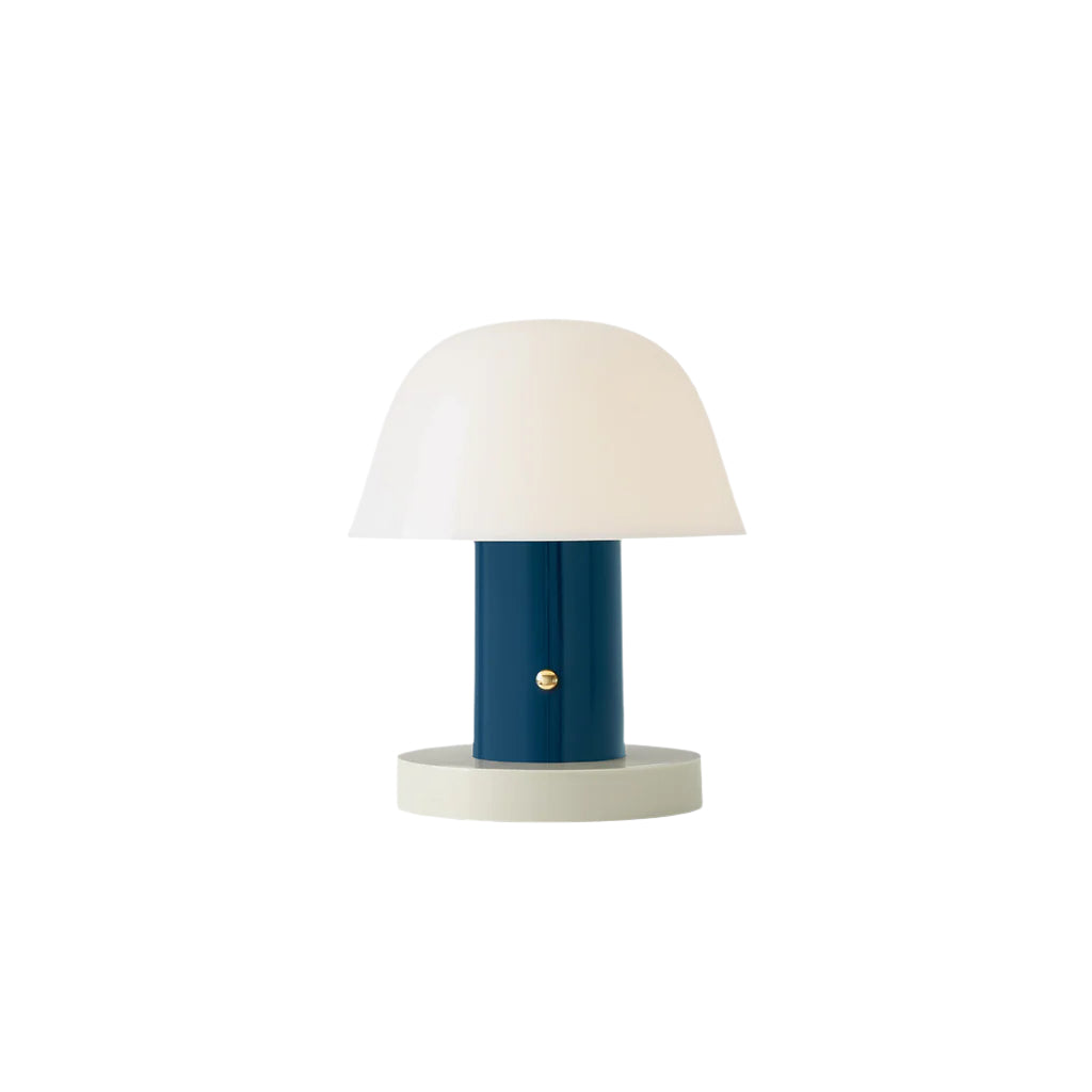 Lampă portabilă Setago JH27 - Albastru & Bej