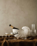 Ripple Champagne Saucers (set of 2)