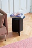 High Slit Side Table - Black