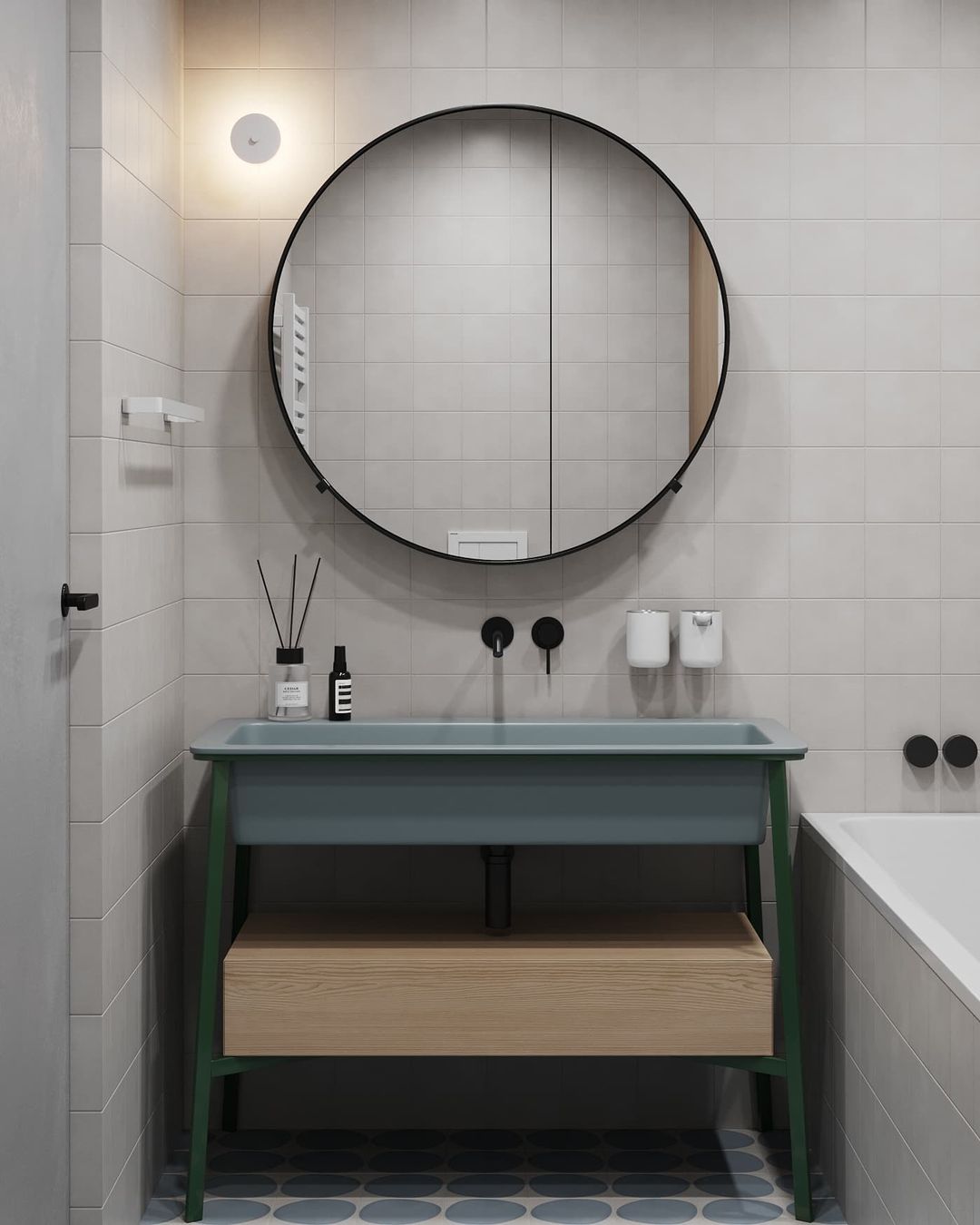 Towel Bar - White