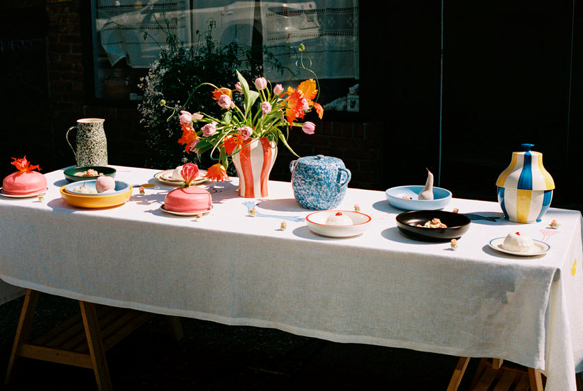 Sobremesa Tablecloth L300 White