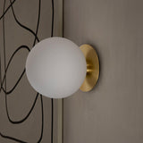 TR Bulb, Ceiling/Wall Lamp - Brass / Matte