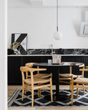 TR Bulb, Pendant - Black / Matte