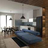 Teorema Squares - Gray Blue