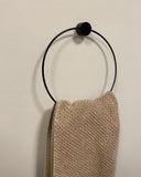 Towel Hanger - Black