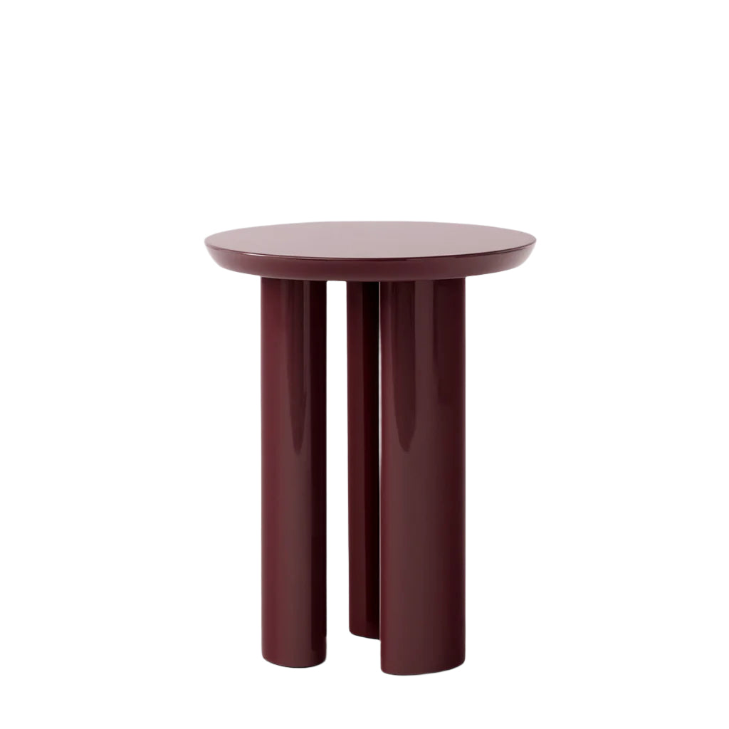 Tung Table JA3, Burgundy Red