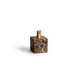 Block Candle Holder - Dark Brown