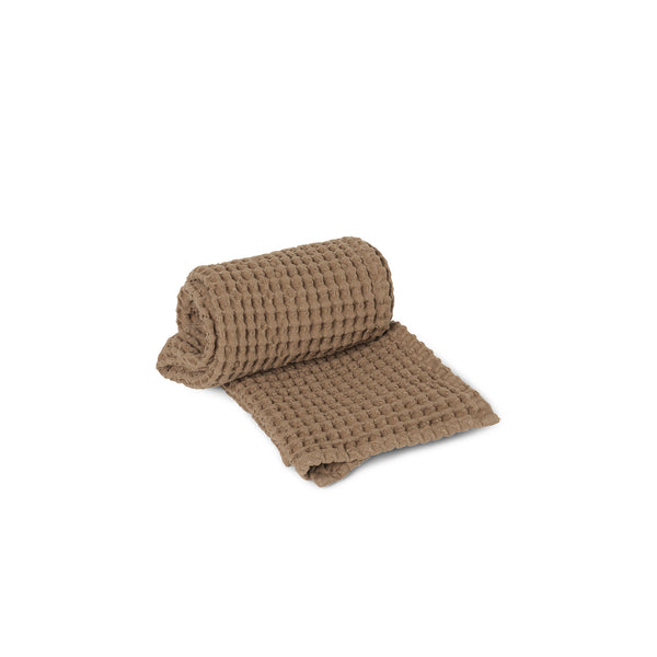 Organic Hand Towel - Tan