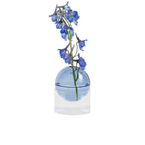 Flower Bubble Vase Blue