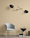 VV Cinquanta Twin Wall - Brass mount, black reflectors