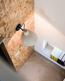 VV Cinquanta Wall - Black mount, White reflector