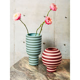 Varia Sculptural Vase Dusty Green/Forest