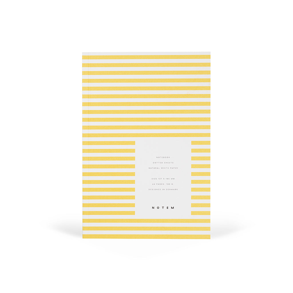 Vita Notebook, Small - Yellow