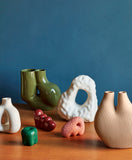 W&S Moguls Sculpture - Burgundy