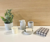 Zone Ume Toothbrush Mug Soft Grey