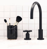 Black Marble 'Classic' Toothbrush Holder