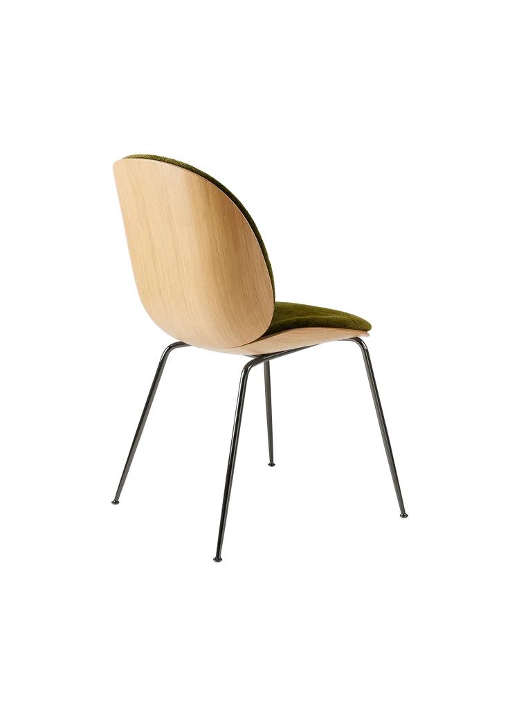 Scaun De Dining Beetle - 3D Veneer - Șezut și Spătar Tapițat