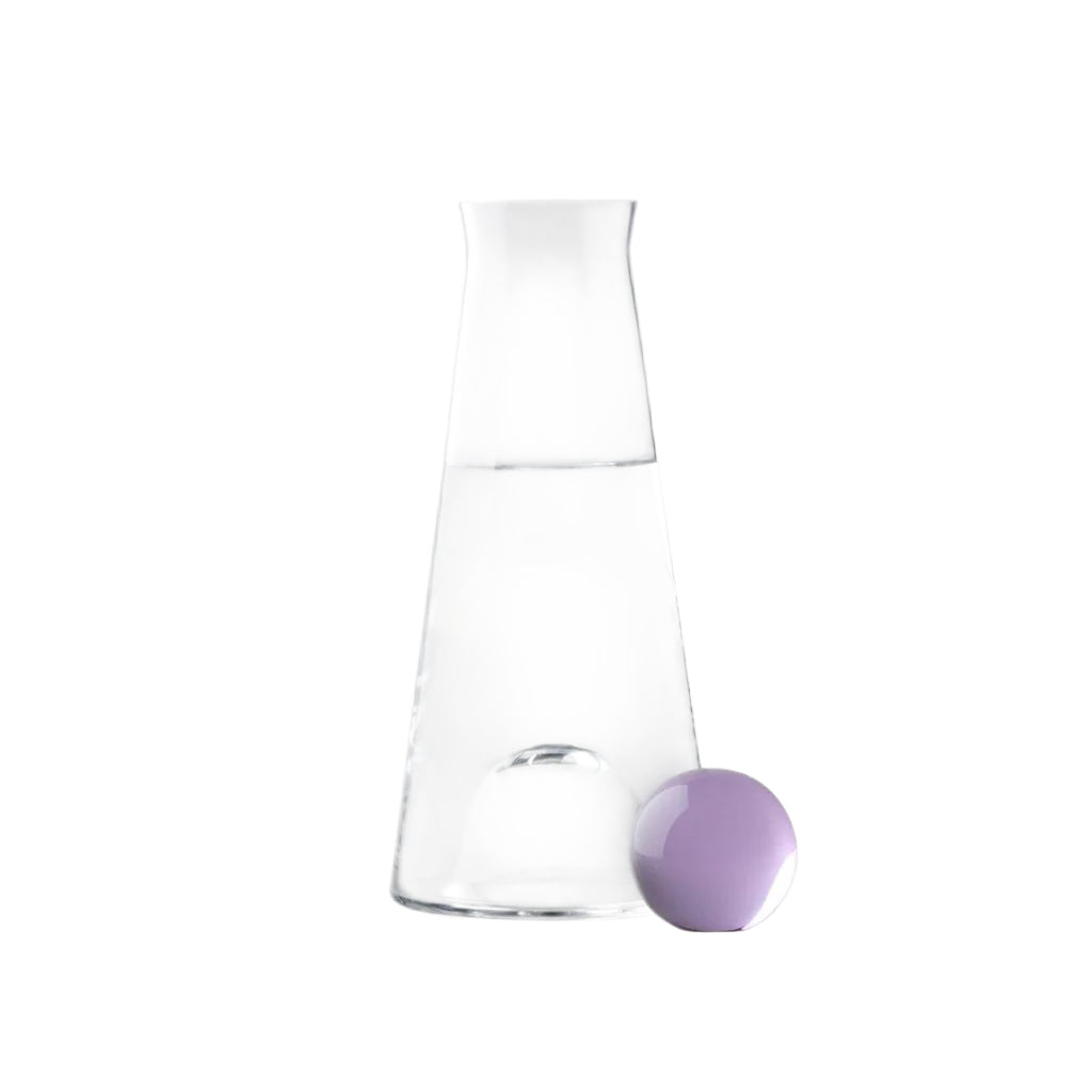 Fia Carafe Clear/amethyst