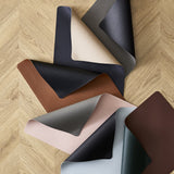 Bitz Set of 4 Reversible Placemats Black/Brown (set of 4)